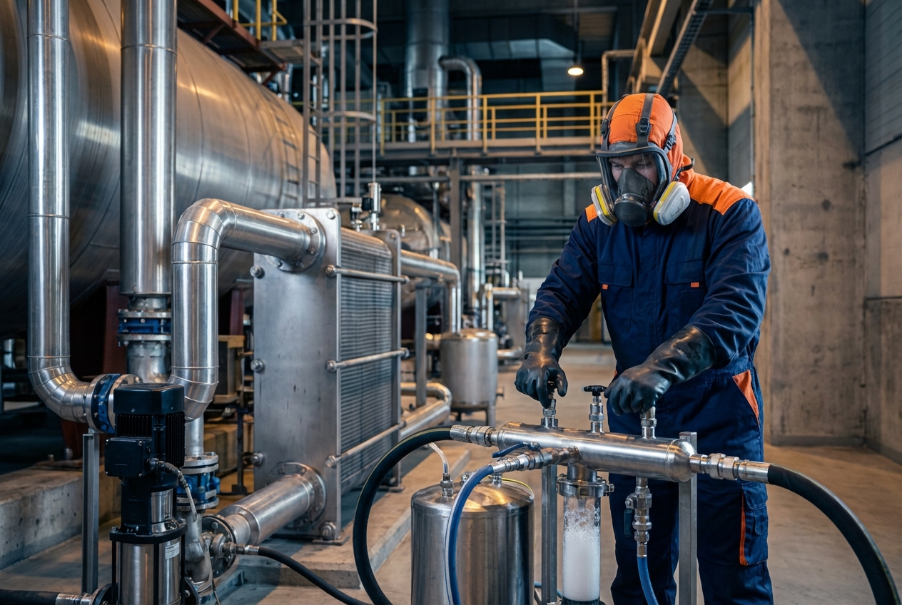 Limpiezas a Equipos Industriales